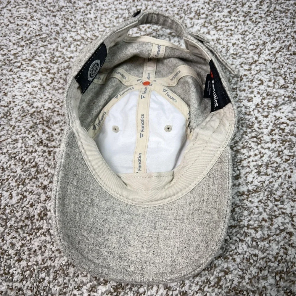 Vegas Golden Knights Hat Cap Strap Back Mens One Size Gray NHL Hockey Fanatics